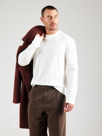 SELECTED Pullover 'SLHTORINO' i hvid: forside