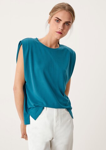 s.Oliver Shirt in Blauw: voorkant