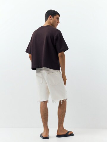Loosefit Jeans di Pull&Bear in beige
