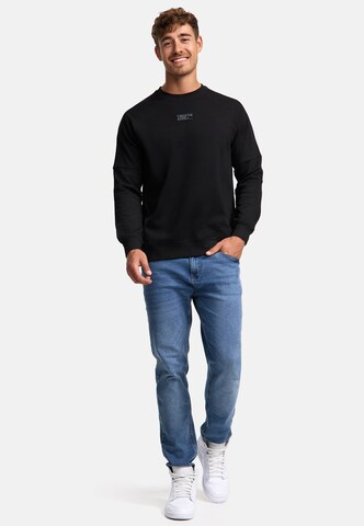 Sweat-shirt 'INCliver' INDICODE JEANS en noir