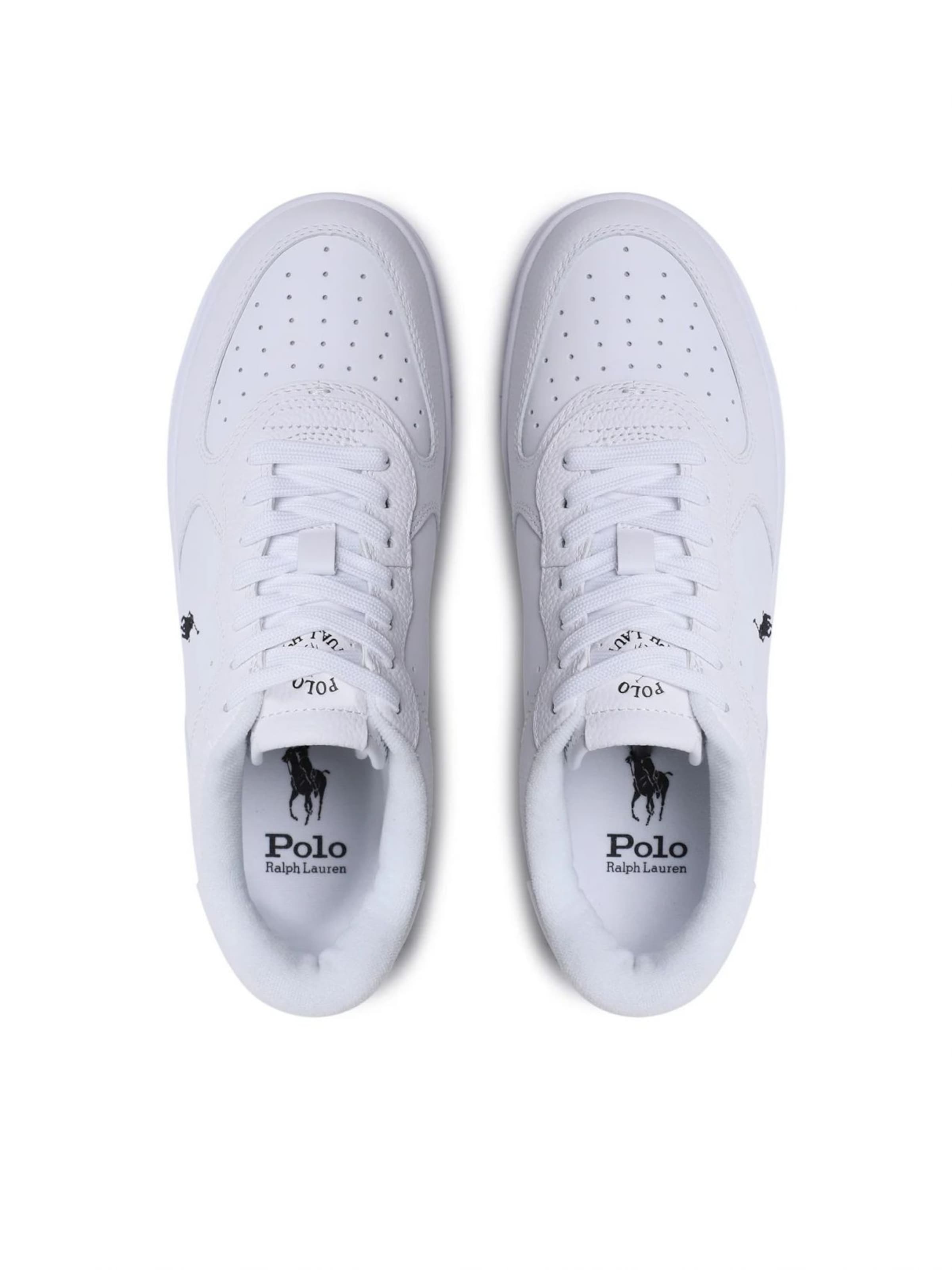 Ralph Lauren - Zapatillas deportivas bajas en blanco
