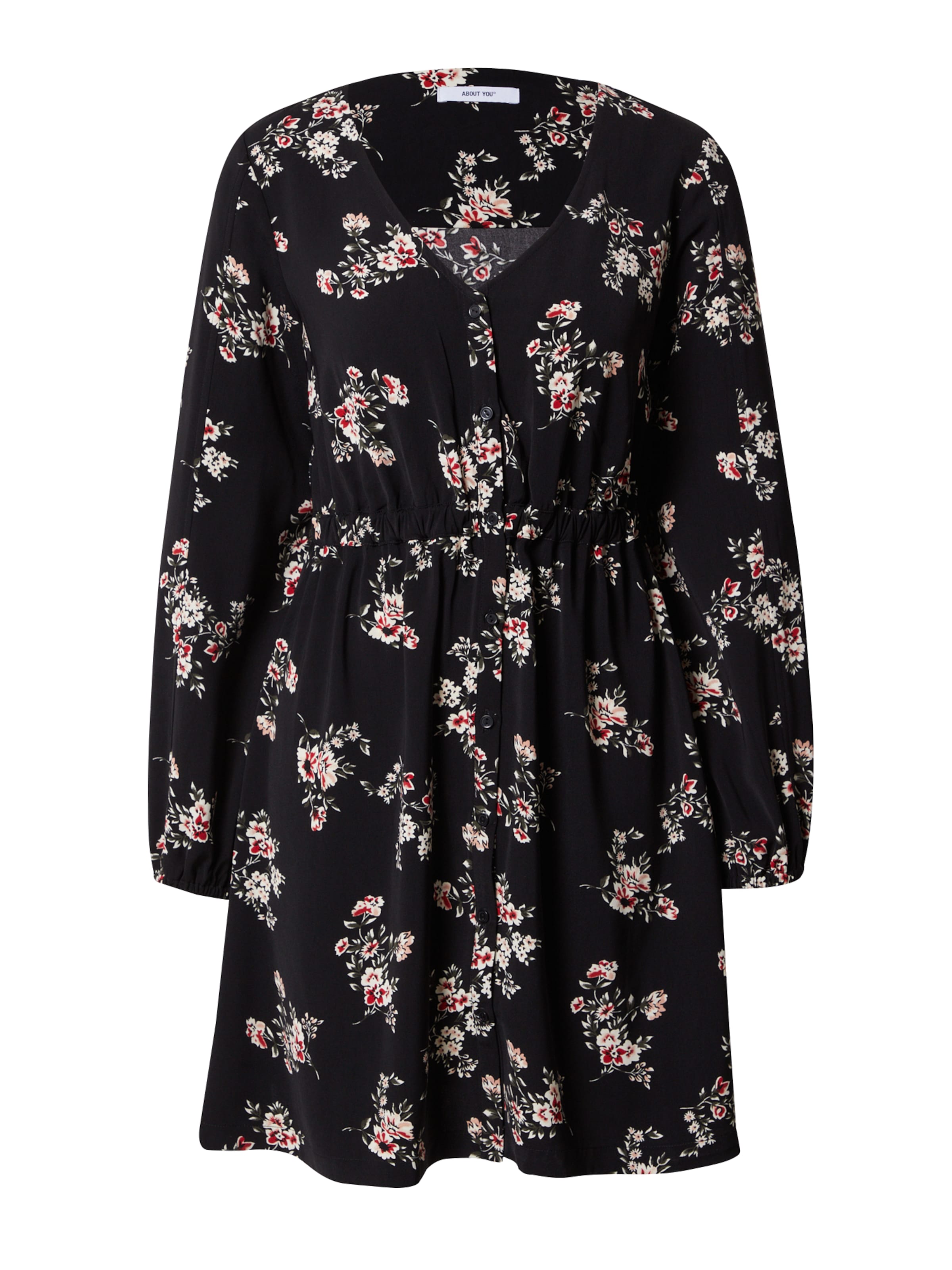 ABOUT YOU - Vestido 'Dita' en negro: frente