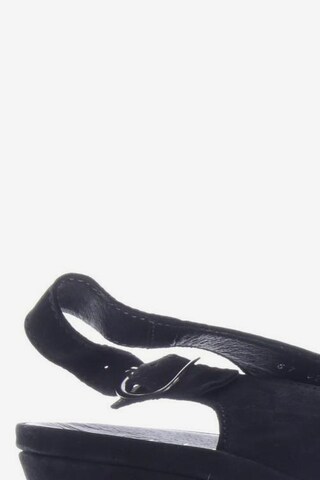 SEMLER Sandals & High-Heeled Sandals in 40,5 in Black