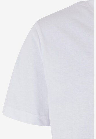 Mister Tee - Camisa 'Dice Fire EMB Tee' em branco