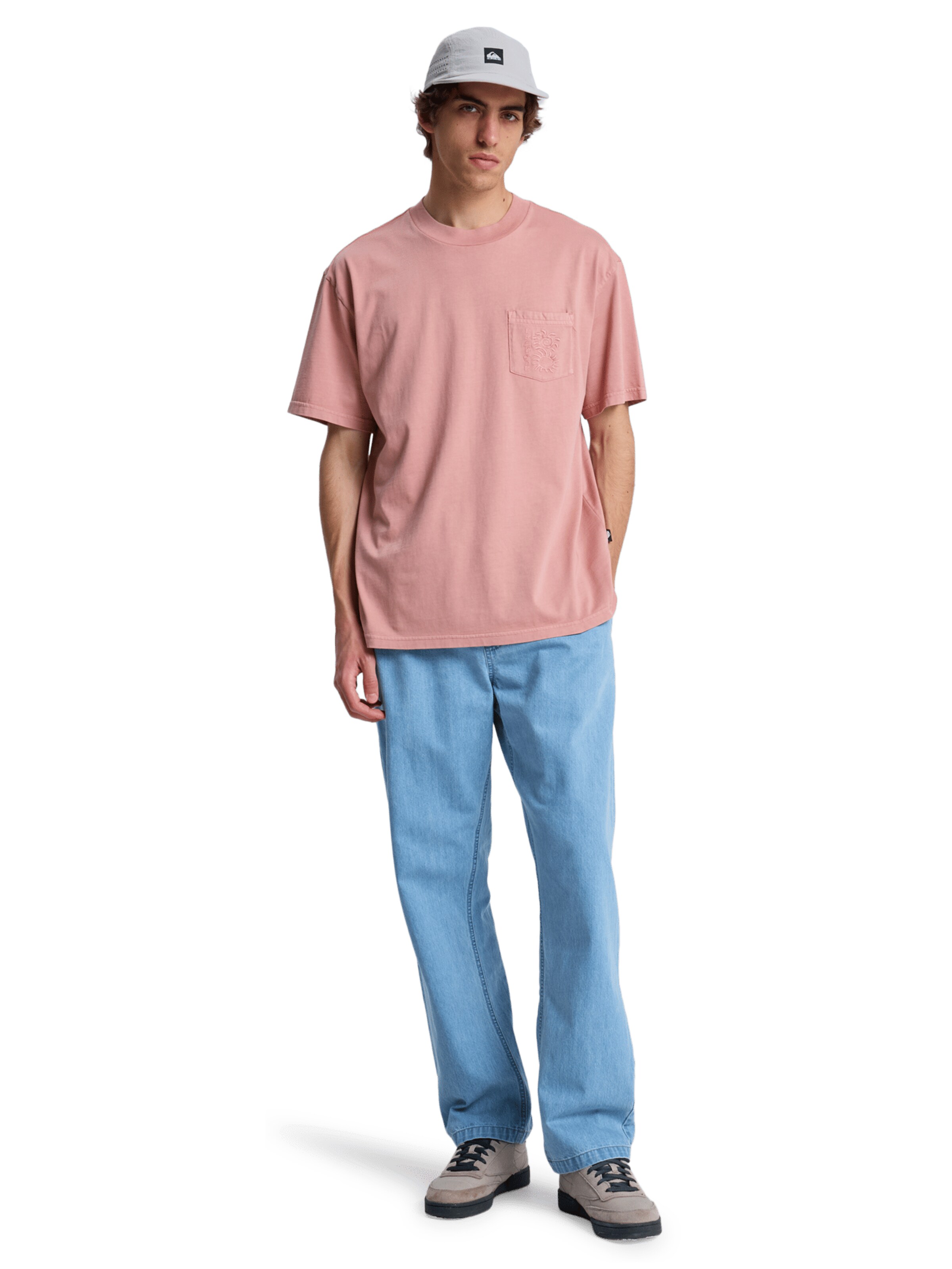 QUIKSILVER Shirt 'Oxni' in Pink