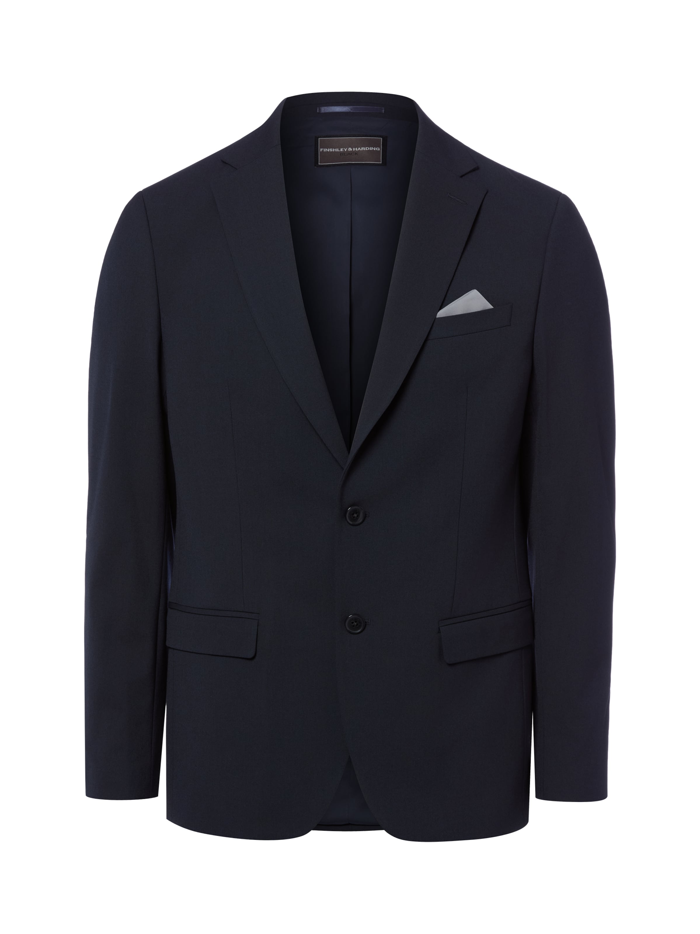 Finshley & Harding Business-colbert in Blauw: voorkant