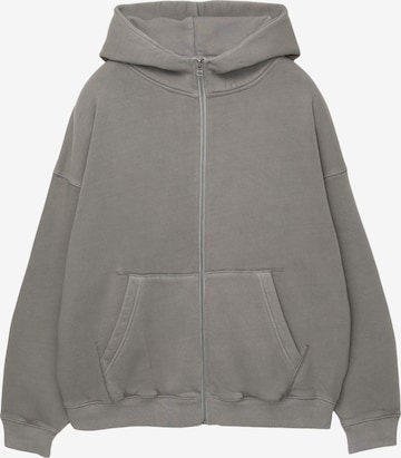 Pull&BearGornji dio trenirke - siva boja: prednji dio