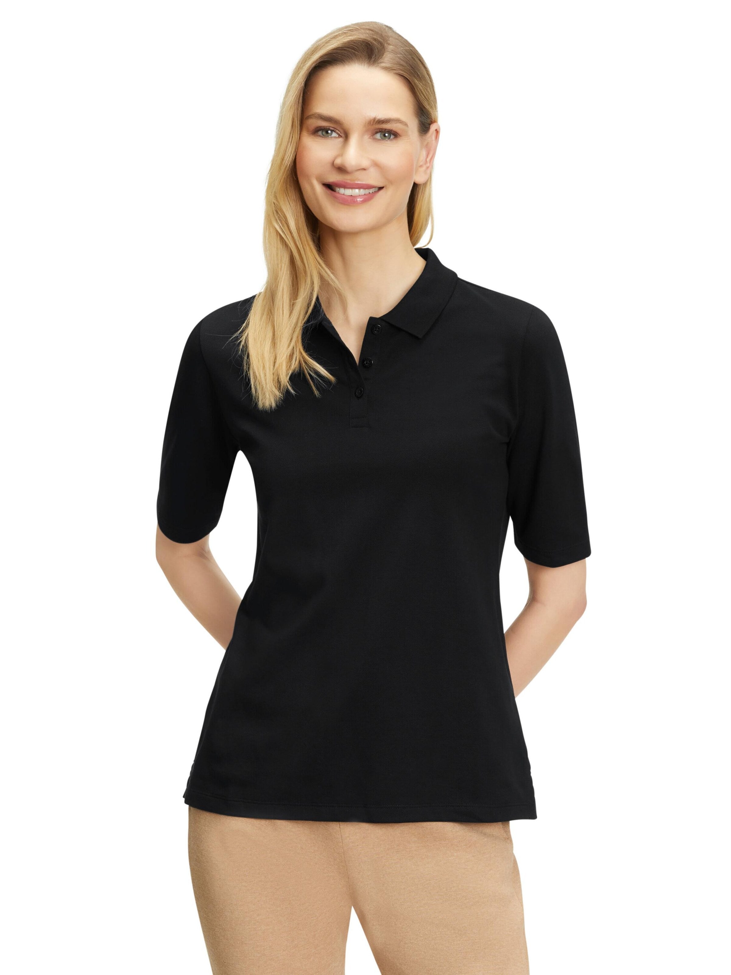 FALKE Shirt in Schwarz: Vorderseite