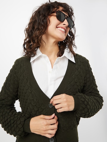 ONLY Knit cardigan in Green