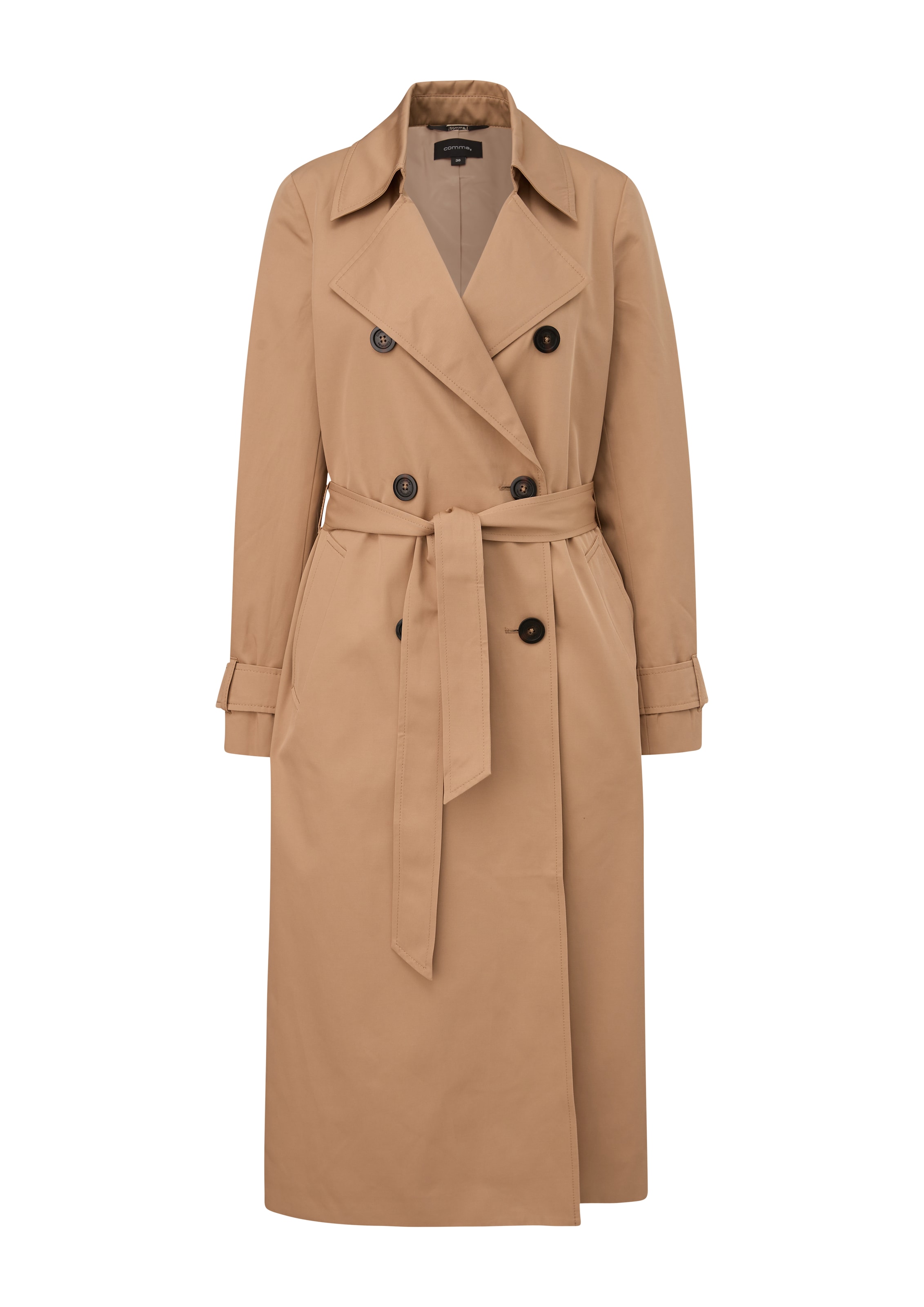 COMMA Tussenmantel in de kleur Mokka, Productweergave