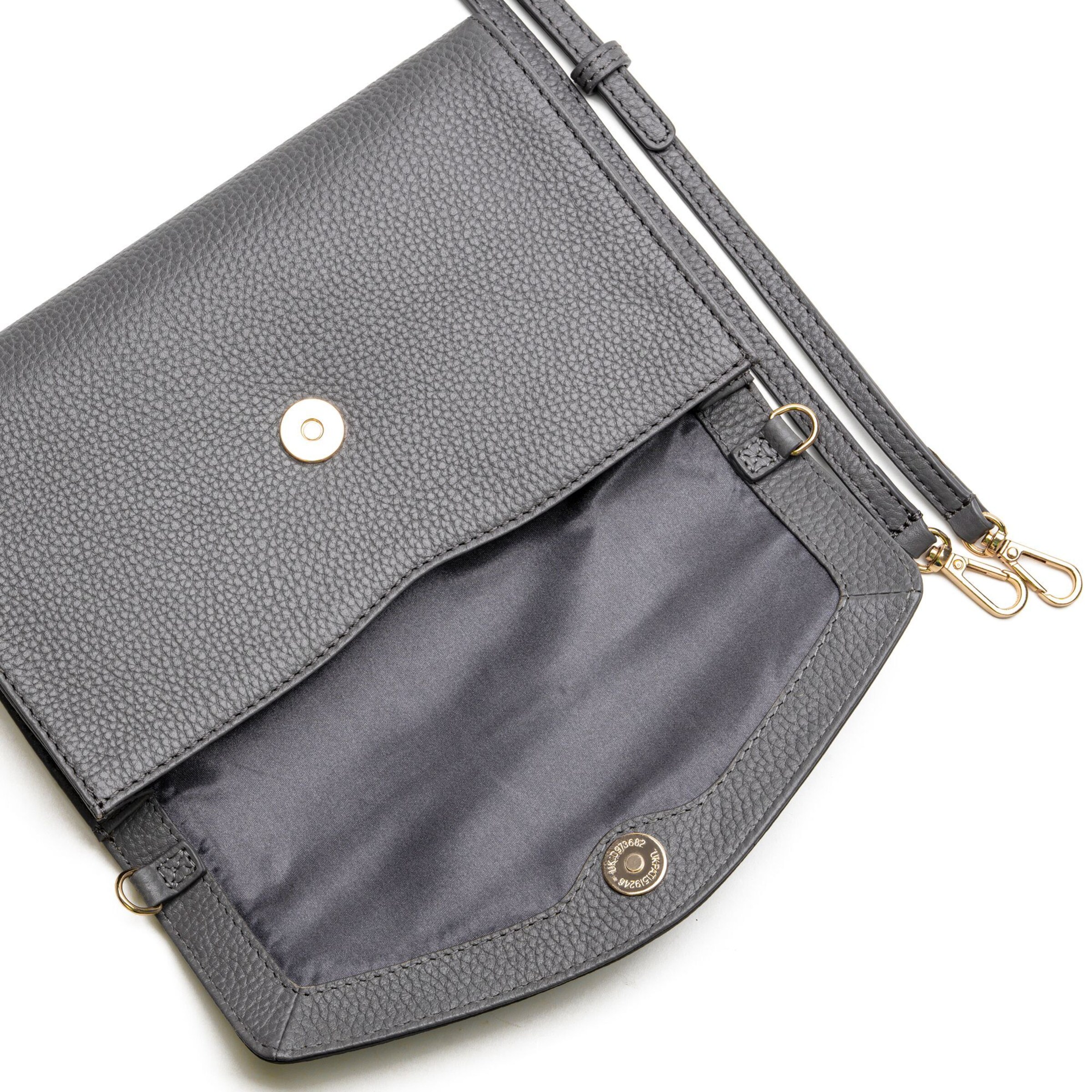 Pochette 'Bologna' di Lazarotti in grigio