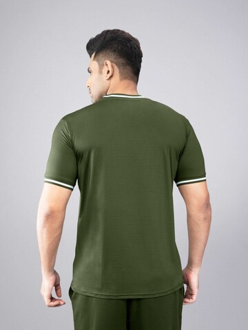 PANTONECLO - Camiseta funcional 'Pantoneclo Men's Gym Short Sleeve T-Shirt' en verde