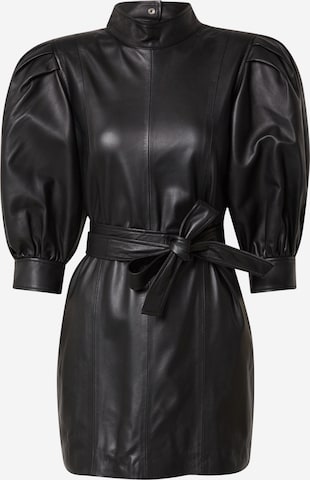 Custommade Dress 'Josette' in Black: front