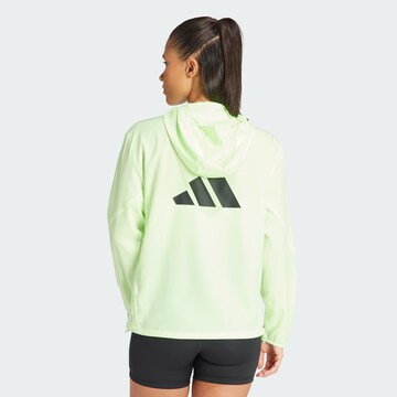 ADIDAS PERFORMANCE Спортивная куртка 'Run It' в Зеленый