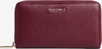Coccinelle Wallet 'COCCINELLE METALLIC 9' in Red: front