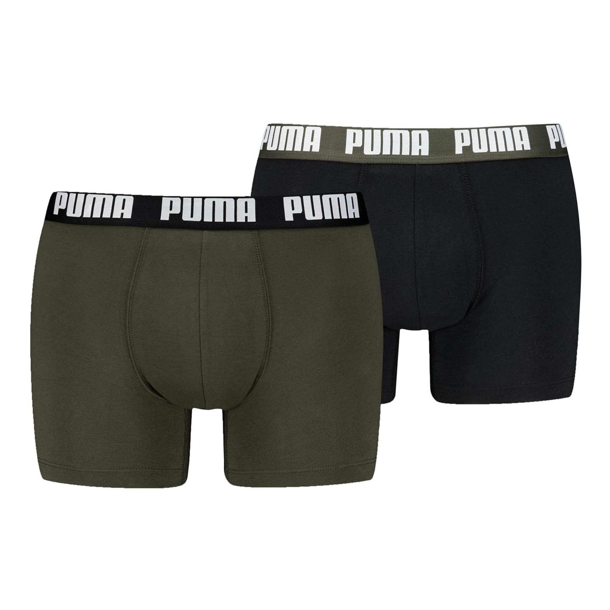 olíva / fekete / fehér PUMA Boxeralsók - L, Termék nézet