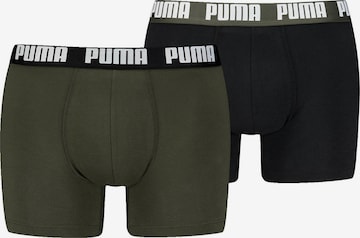 PUMA Boxeralsók - zöld: elől