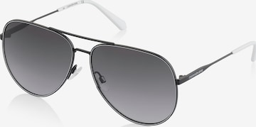 Occhiali da sole di Calvin Klein in nero: frontale