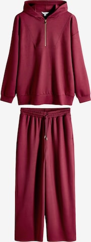 raudona The Set Naminis kostiumas: priekis