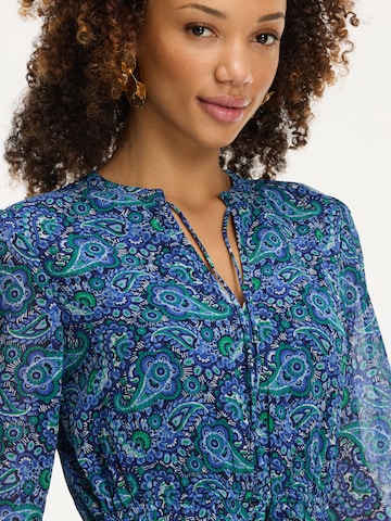 Robe-chemise Shiwi en bleu