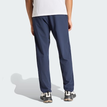 ADIDAS TERREX - Slimfit Pantalón de montaña 'Essentials' en azul