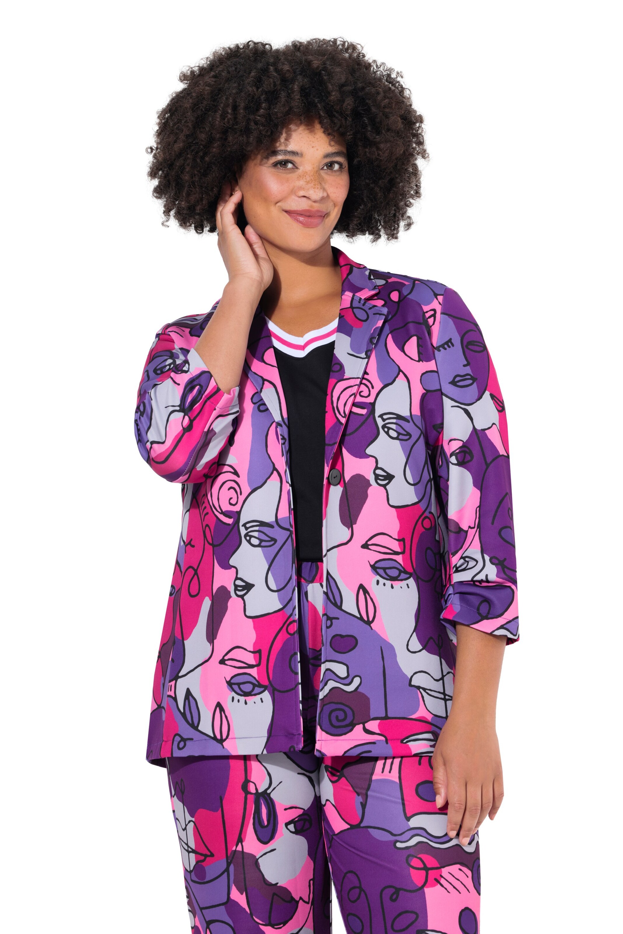 Angel of Style Blazers in Lila: voorkant