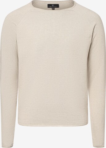 Nils Sundström Sweater in Beige: front