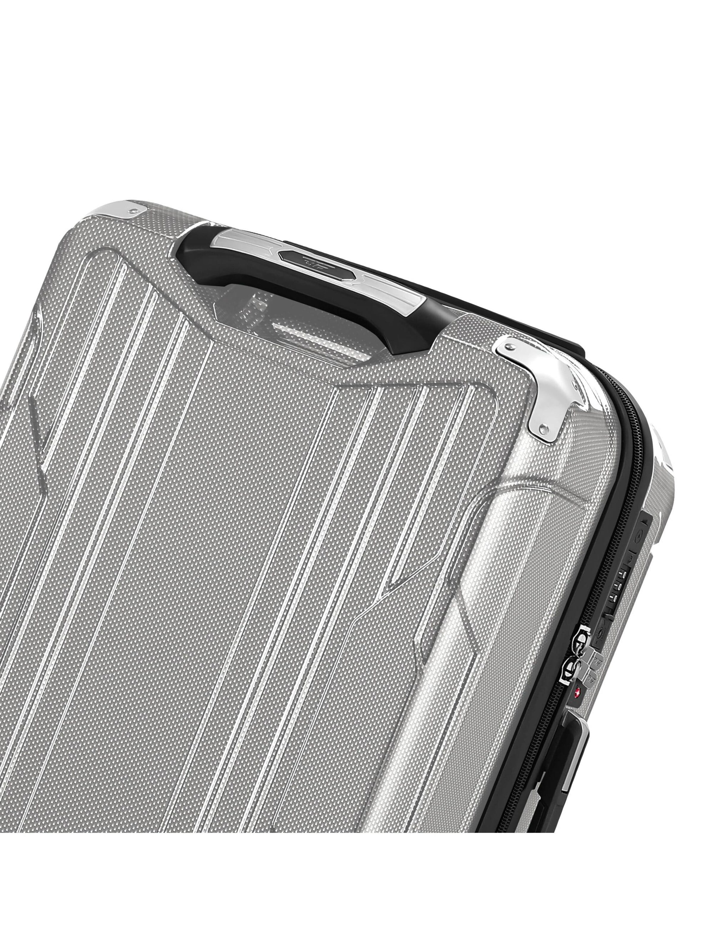 4FLY Suitcase 'Carbo' in Silver