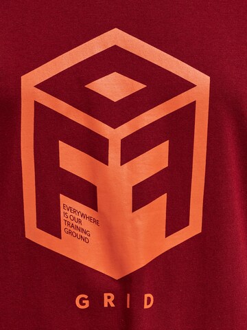 T-Shirt fonctionnel 'OFFGRID' Hummel en rouge