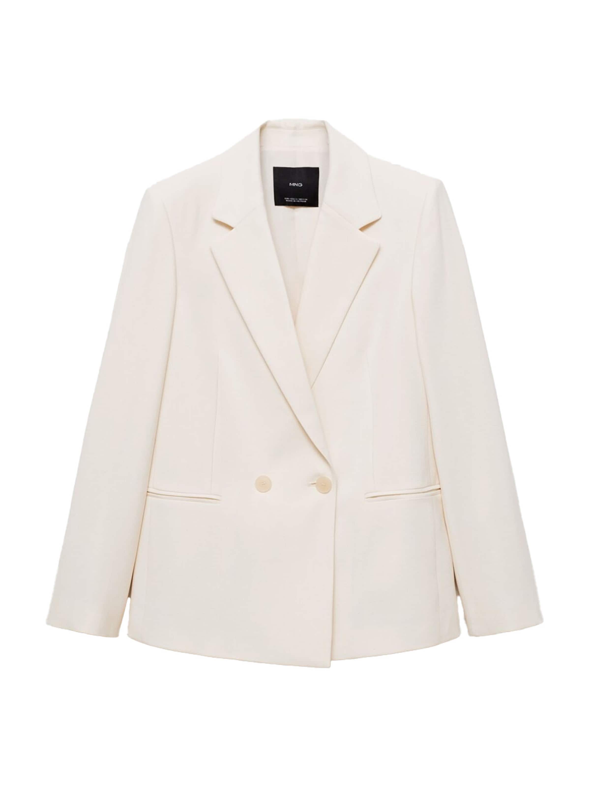 MANGO Blazer 'Tempo' in Beige: front