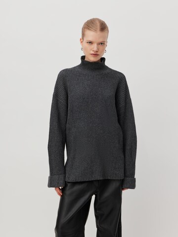 LeGer by Lena Gercke - Pullover 'Luisa' em cinzento: frente