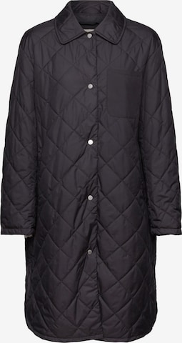 ESPRIT Between-Seasons Coat in Black: front