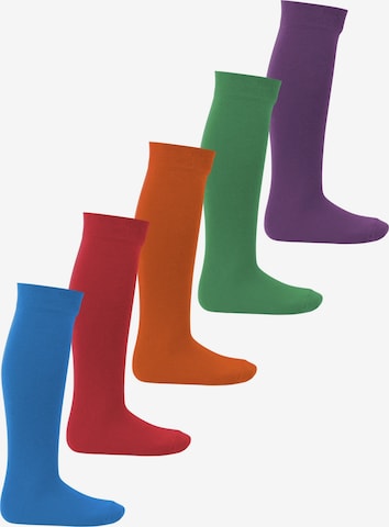 footstar Socken 'EVERYDAY!' in Blau: Vorderseite