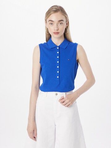 TOMMY HILFIGER - Top en azul: frente