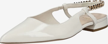 Högl Riemchenballerina 'Jessica' in Beige: Vorderseite