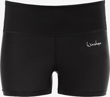 Winshape - Slimfit Calças de desporto 'AEL502' em preto: frente