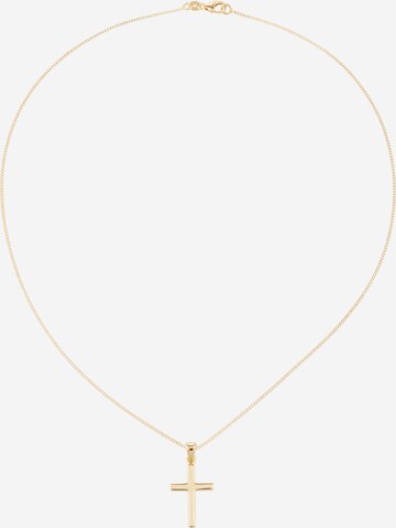 ELLI Kette 'Kreuz' in Gold: predná strana