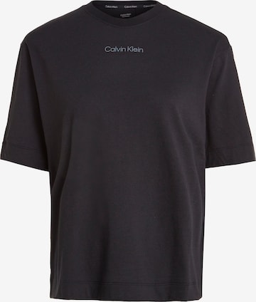 Calvin Klein Sport Performance Shirt in Black: front