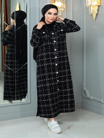 MODAMIHRAM Winter jacket in Black: front