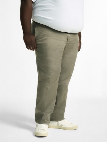 Mr Main Man Regular Chino trousers 'Stretch Chino' in Green: front