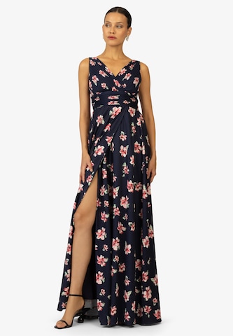 Rochie de seară de la Kraimod pe albastru: față