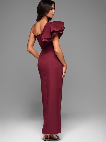 Ombre Abendkleid‌‌ in Rot