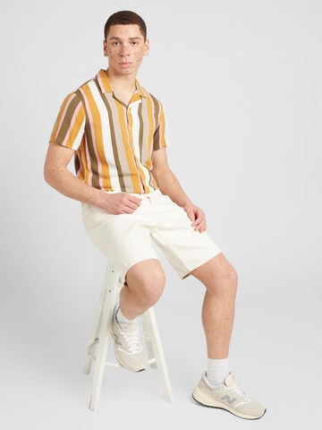 Regular fit Camicia di BLEND in giallo