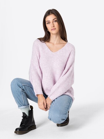 VERO MODA Sweter w kolorze fioletowy