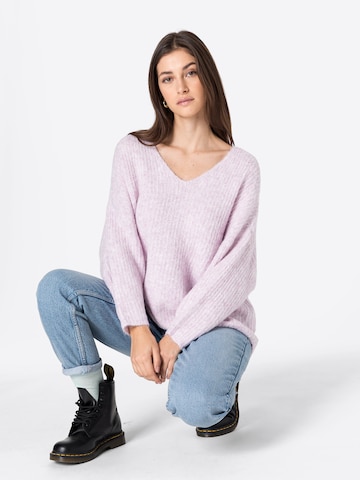 VERO MODA Sweater in Purple