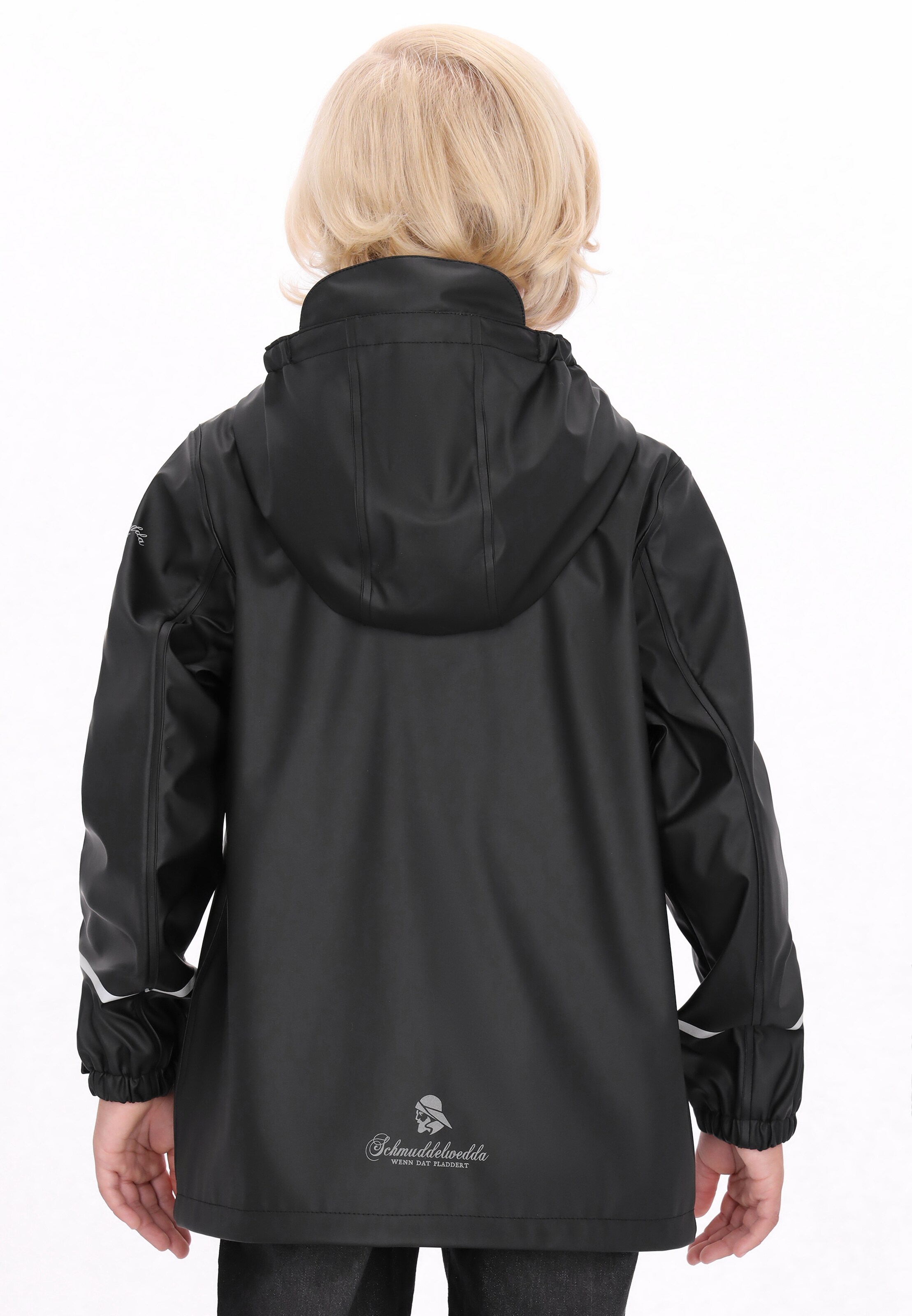 melns Schmuddelwedda Mētelis