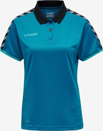 Hummel Functioneel shirt in Blauw: voorkant