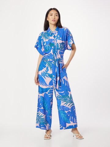 Lollys Laundry Jumpsuit 'Mathilde' i blå: forside