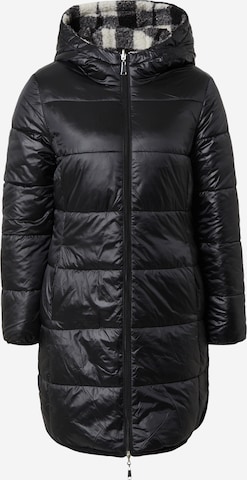 TAIFUN Зимно палто в черно: отпред