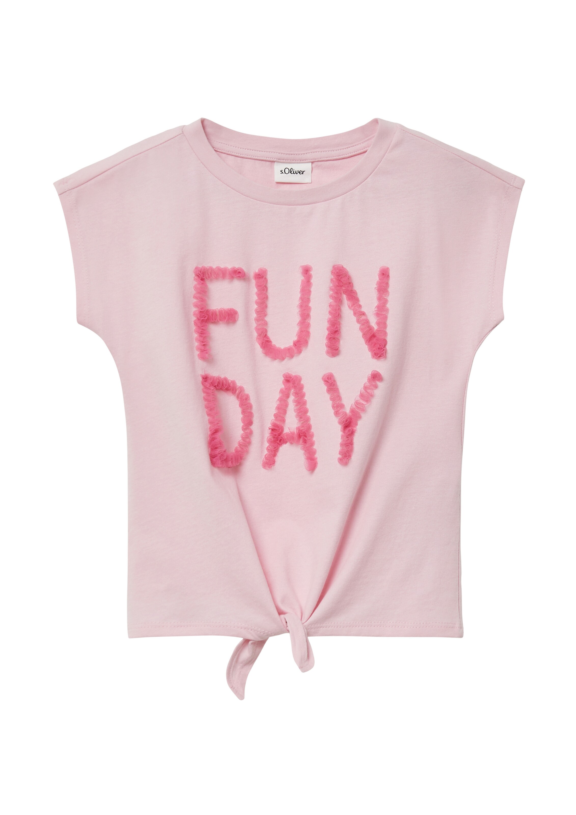 T-Shirt s.Oliver en rose : devant